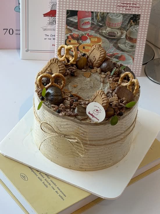 6-inch Chestnut Earl Grey Milk pudding Cake/6寸栗子伯爵奶冻
